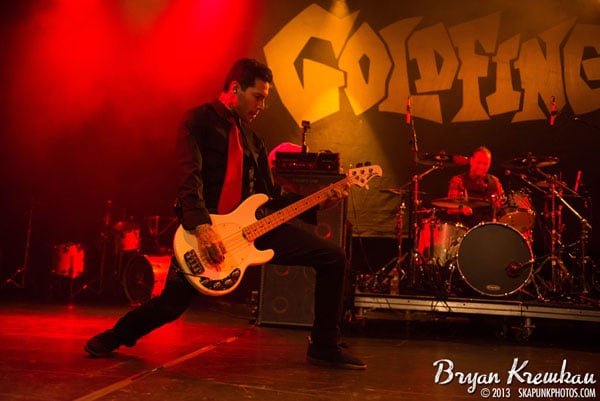 Goldfinger at Best Buy Theater, NYC - Photo by Bryan Kremkau