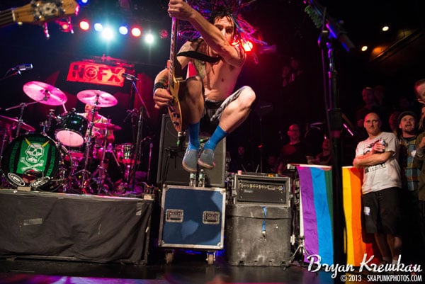 NOFX, The Implants, The FUs at Irving Plaza, NYC - November 30th 2013 - Photo by Bryan Kremkau (15)