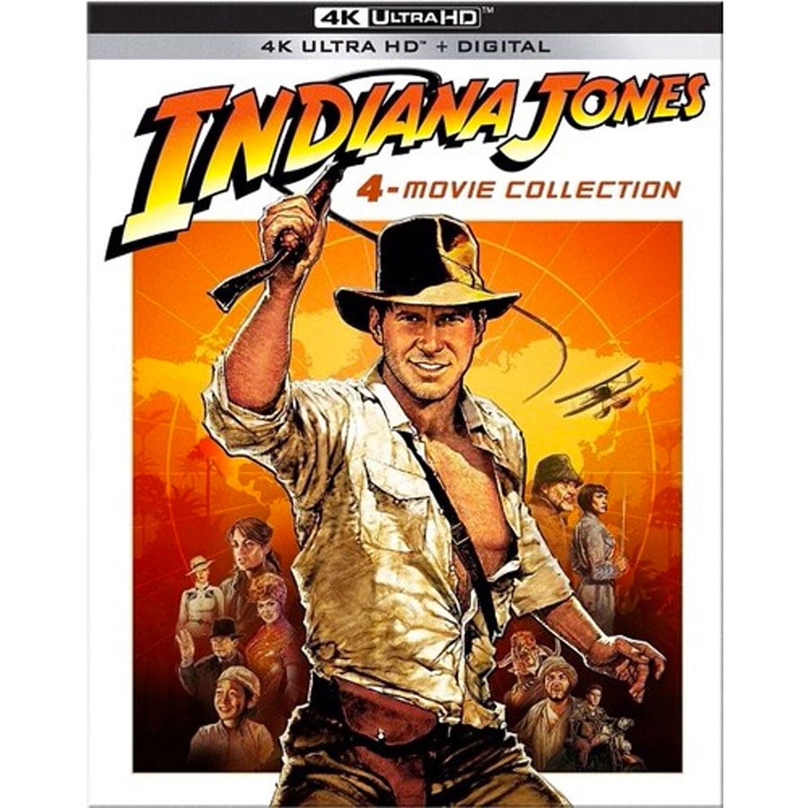 Indiana Jones 4-Movie Collection (4k Ultra Hd + Digital HD)