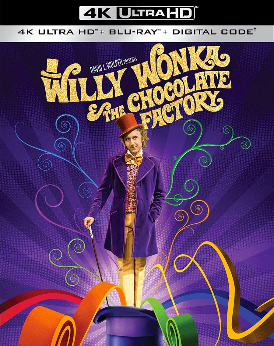 Willy Wonka & the Chocolate Factory (4k Ultra HD + Blu-Ray + Digital HD)