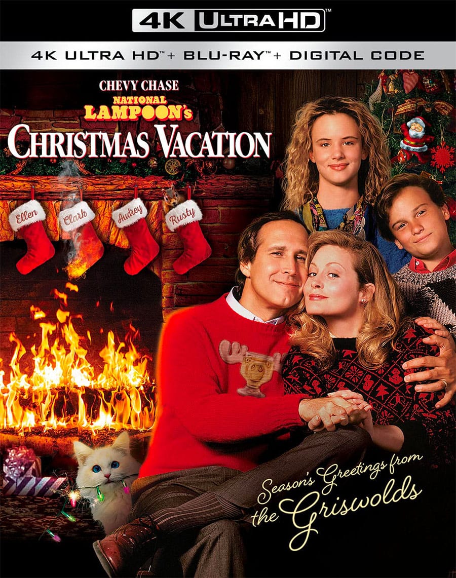 National Lampoon's Christmas Vacation (4k UHD + Blu-Ray + DVD)