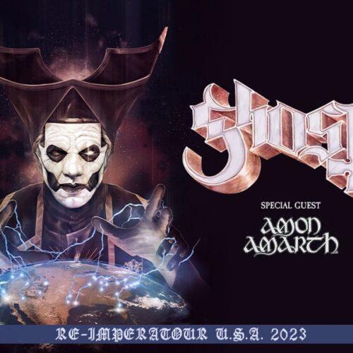 Ghost Announces Re-Imperatour 2023 with Amon Amarth