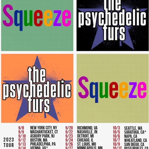 Squeeze and The Psychedelic Furs Announce North American Fall Tour