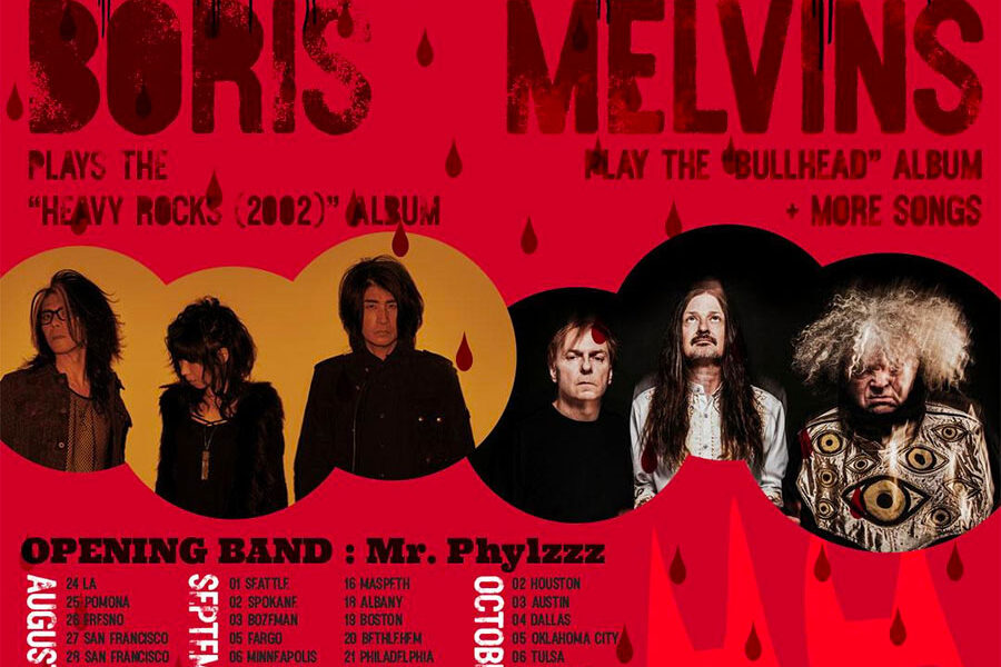 The Melvins Announce Co-Headlining Tour with Boris