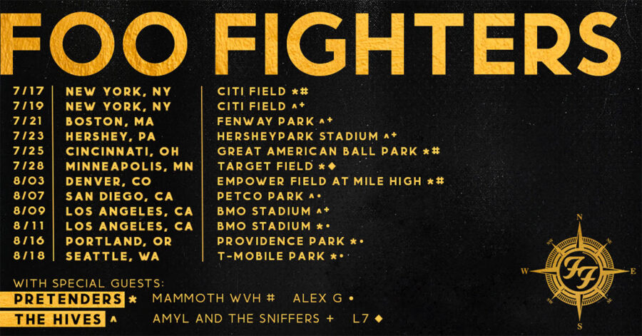 Foo Fighters Announce Everything or Nothing Stadium Tour