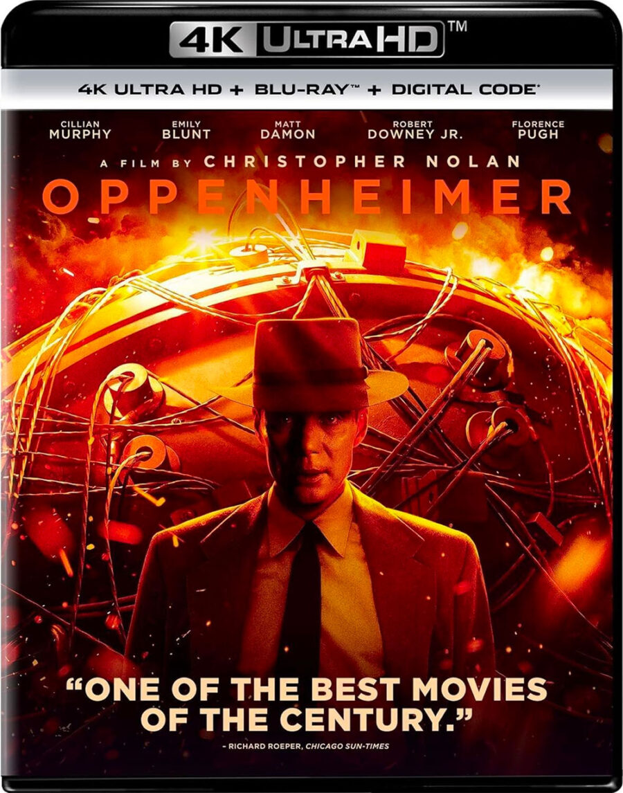 Oppenheimer (4k UHD + Blu-Ray + Digital HD)