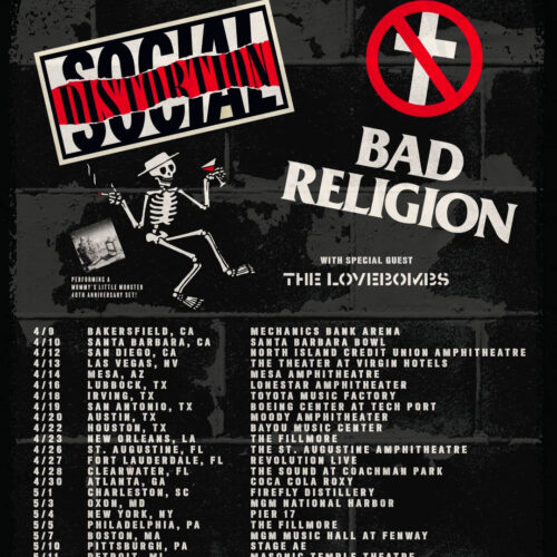 Social Distortion Announce Co-Headline Tour With Bad Religion