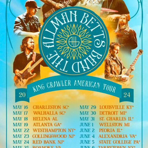 The Allman Betts Band announces 2024 spring tour