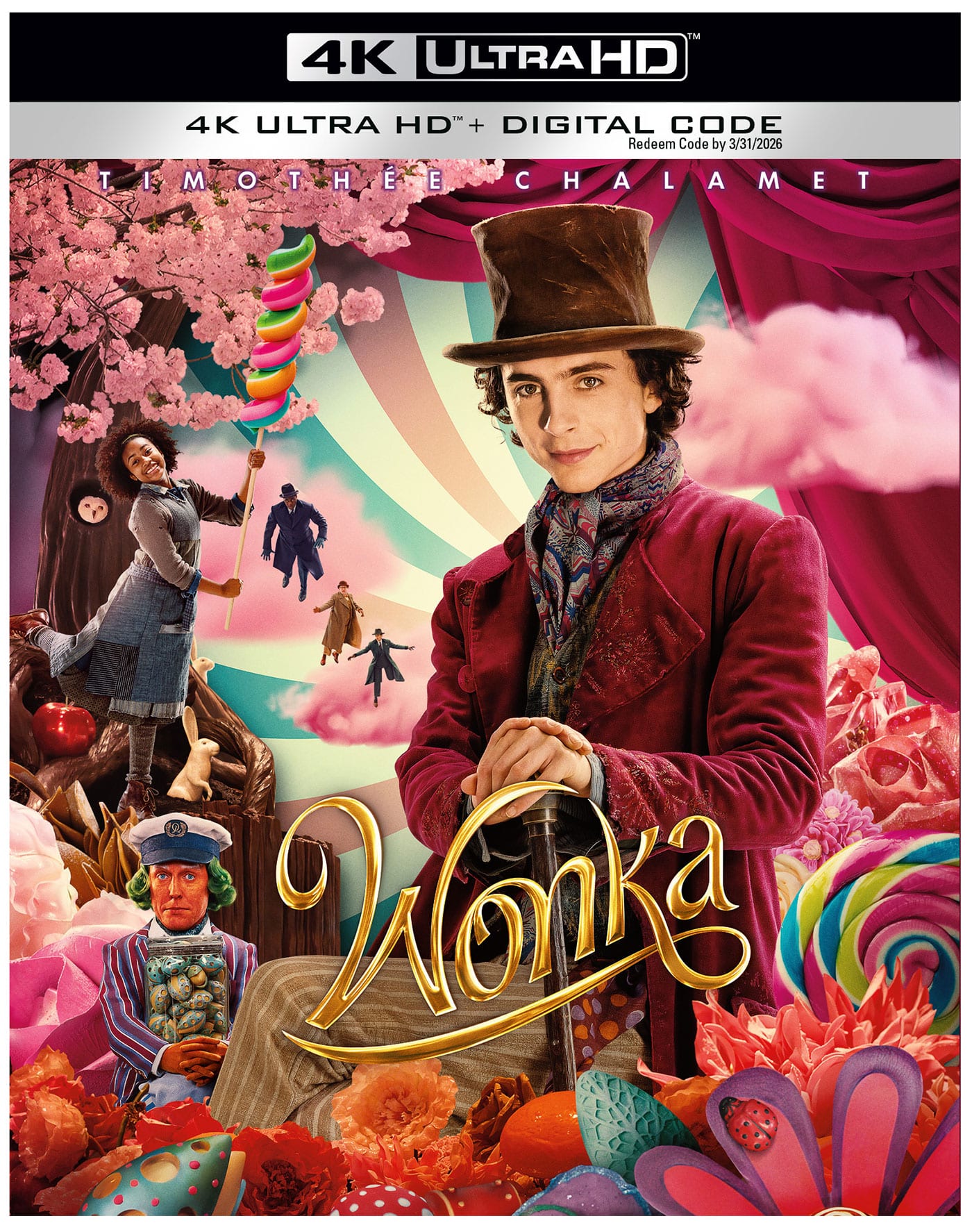 Wonka (4k UHD + Digital HD)