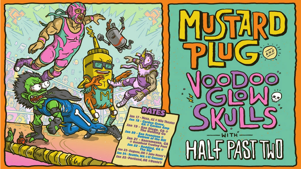Mustard Plug and Voodoo Glow Skulls Announce West Coast Tour