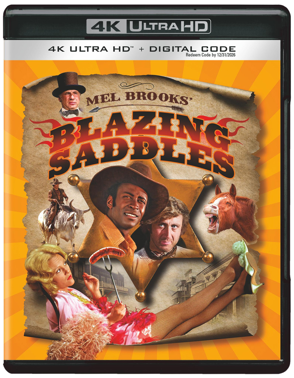 Blazing Saddles (4k UHD + Digital HD)