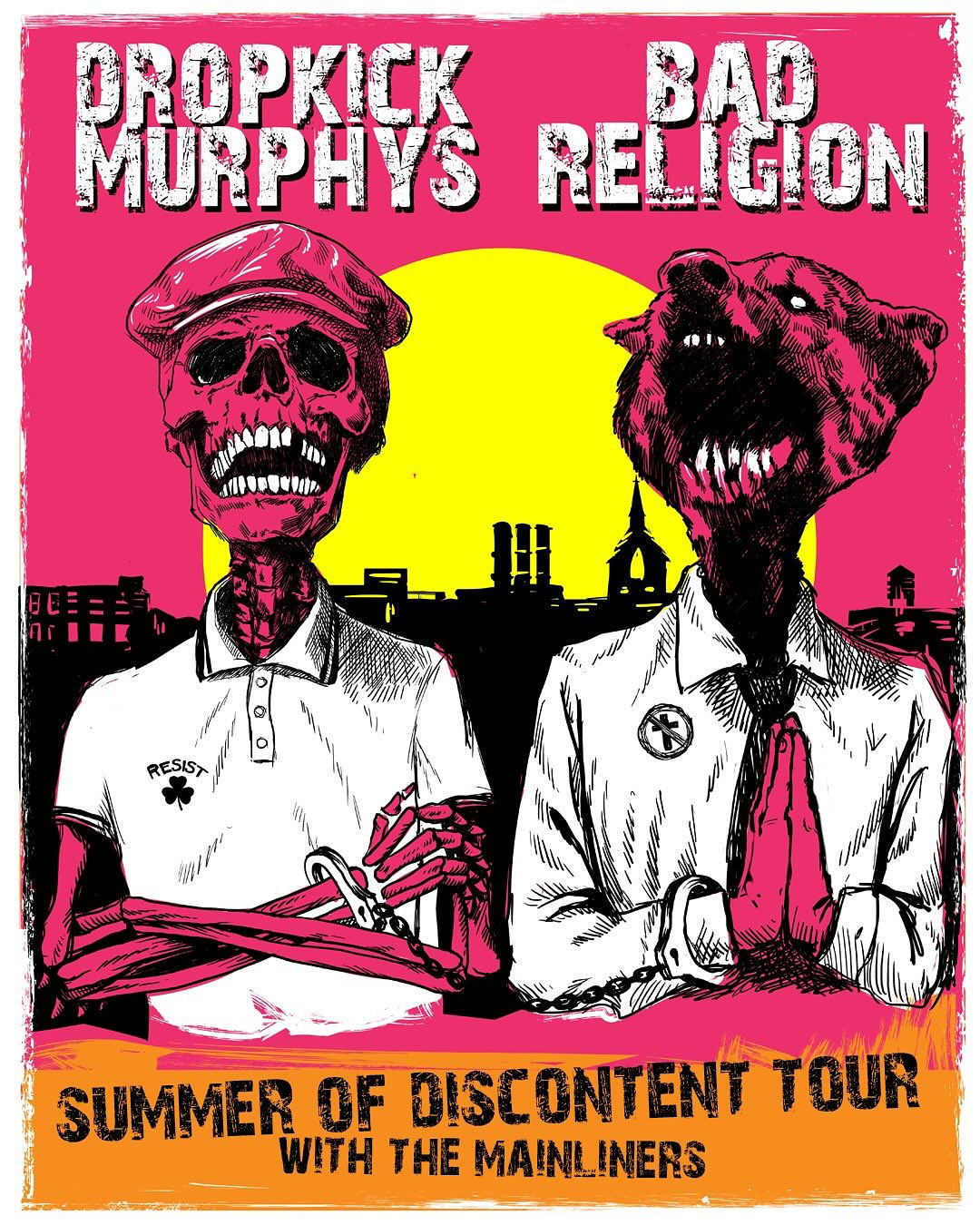 Dropkick Murphys and Bad Religion Announce Summer of Discontent Tour
