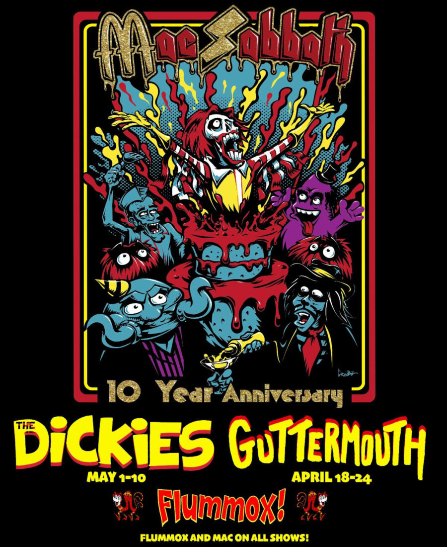 Mac Sabbath Touring with Guttermouth and The Dickies