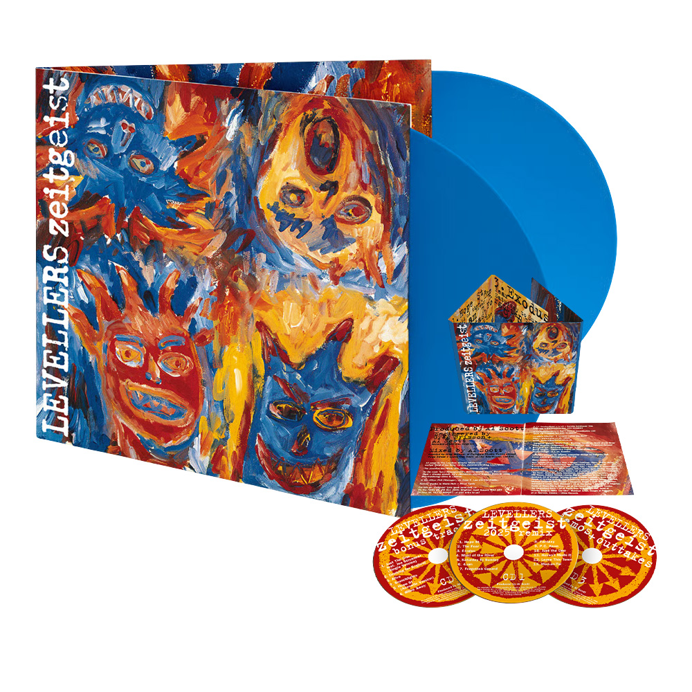 Levellers Announce Remixed 30th Anniversary version of 'Zeitgeist'