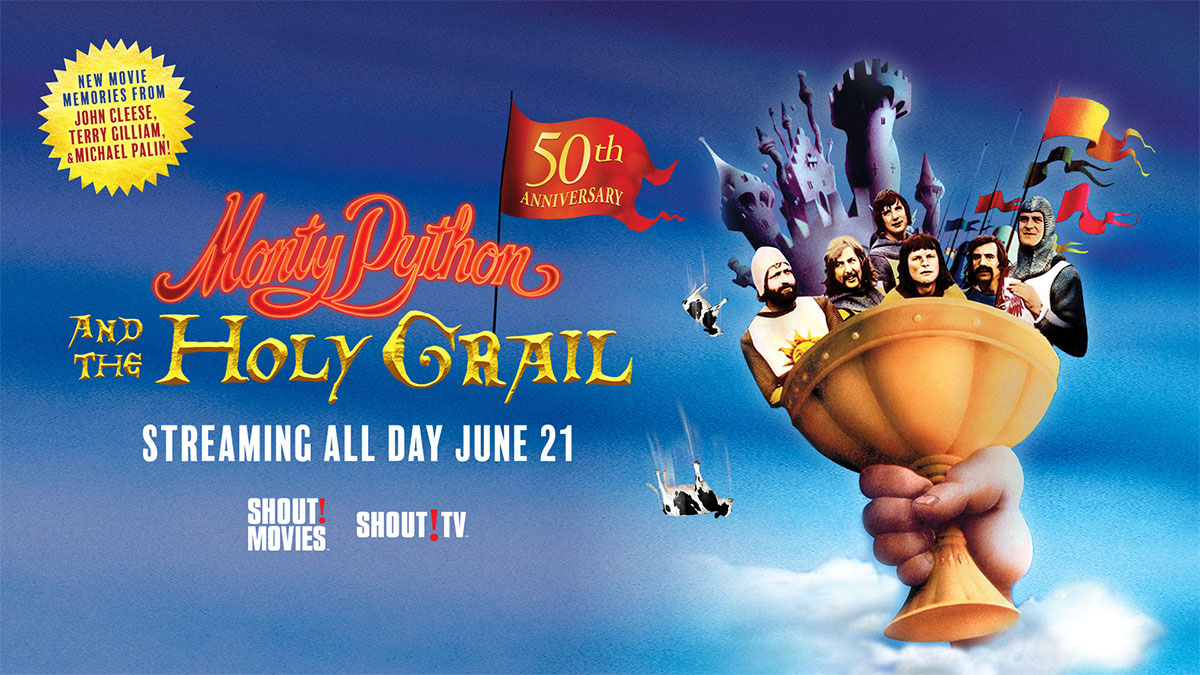 Shout! TV Hosting 24-Hour Streaming Event of Monty Python and The Holy Grail