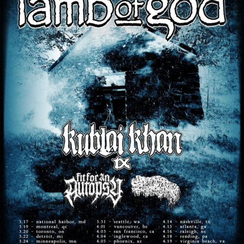 Lamb Of God Announce 2026 North American Tour