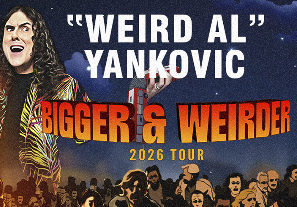 Weird Al Yankovic Announces Bigger & Weirder 2026 Tour