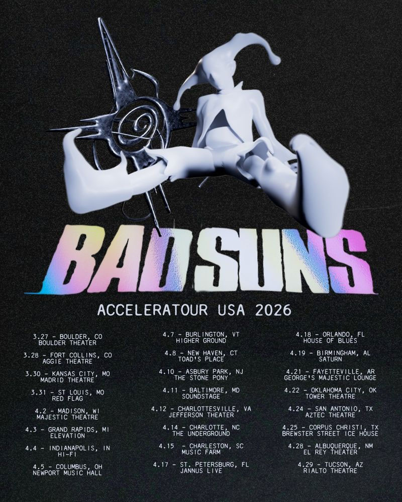 Bad Suns Announce 2026 Tour Dates