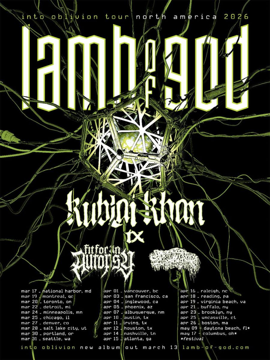 Lamb of God Announce New Album 'Into Oblivion' For March 13th