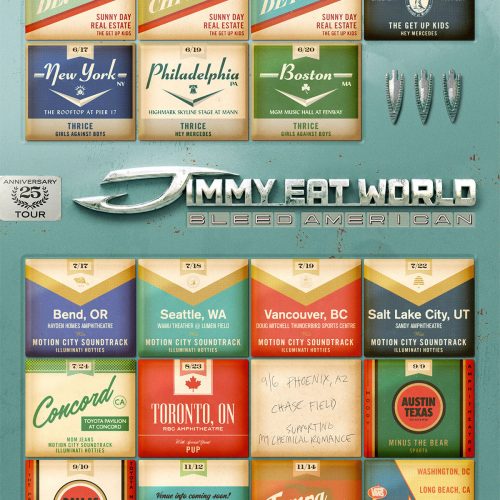 Jimmy Eat World Announce 'Bleed American' 25th Anniversary Tour