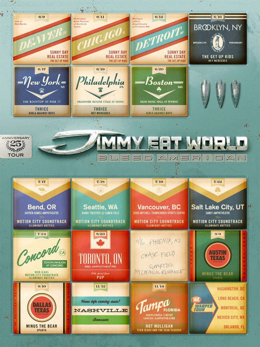 Jimmy Eat World Announce 'Bleed American' 25th Anniversary Tour