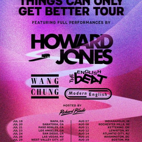 Howard Jones Announces Epic '80s “Things Can Only Get Better Tour”