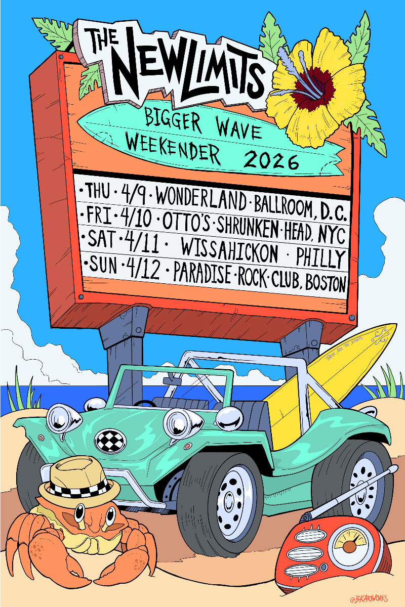 The New Limits Tour the East Coast for Their “Bigger Wave Weekender”